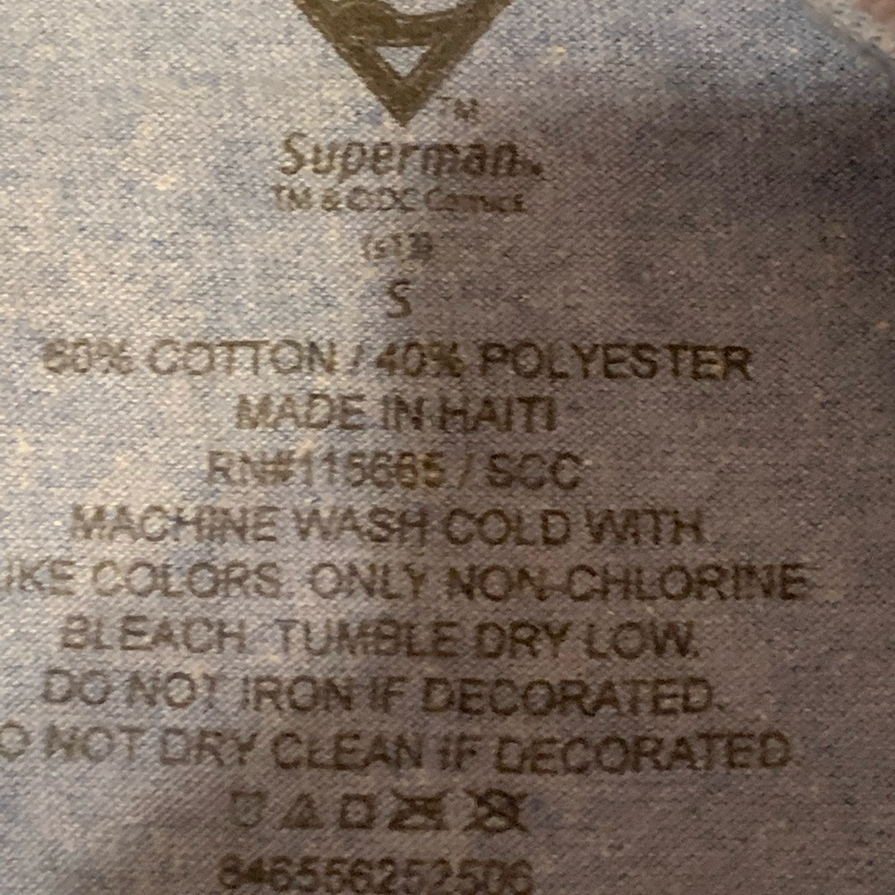 Superman t shirt